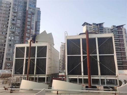 大型中央空調(diào)無風(fēng)扇靜音冷卻塔,海信中央空調(diào)怎么打開無風(fēng)感